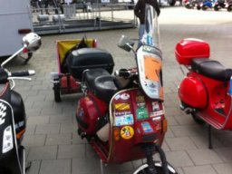 März 2014 Vespatreffen Verkehrshaus Luzern